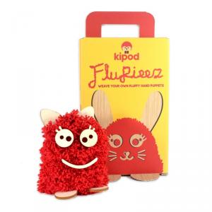 Flupieez crea marionetas de mano con lana
