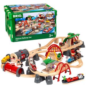 Set circuito de tren deluxe madera