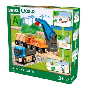 Set circuito tren iniciación levanta y carga