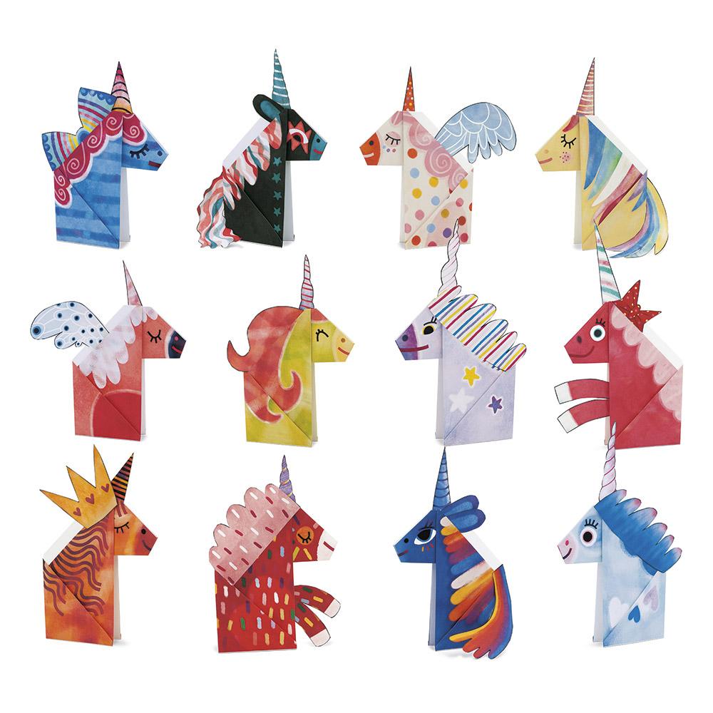 Easy origami unicornios