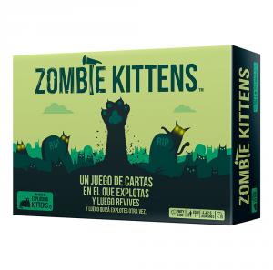 Juego de cartas Zombie kittens