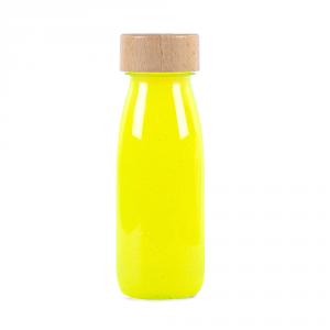 Botella sensorial float flúor amarillo