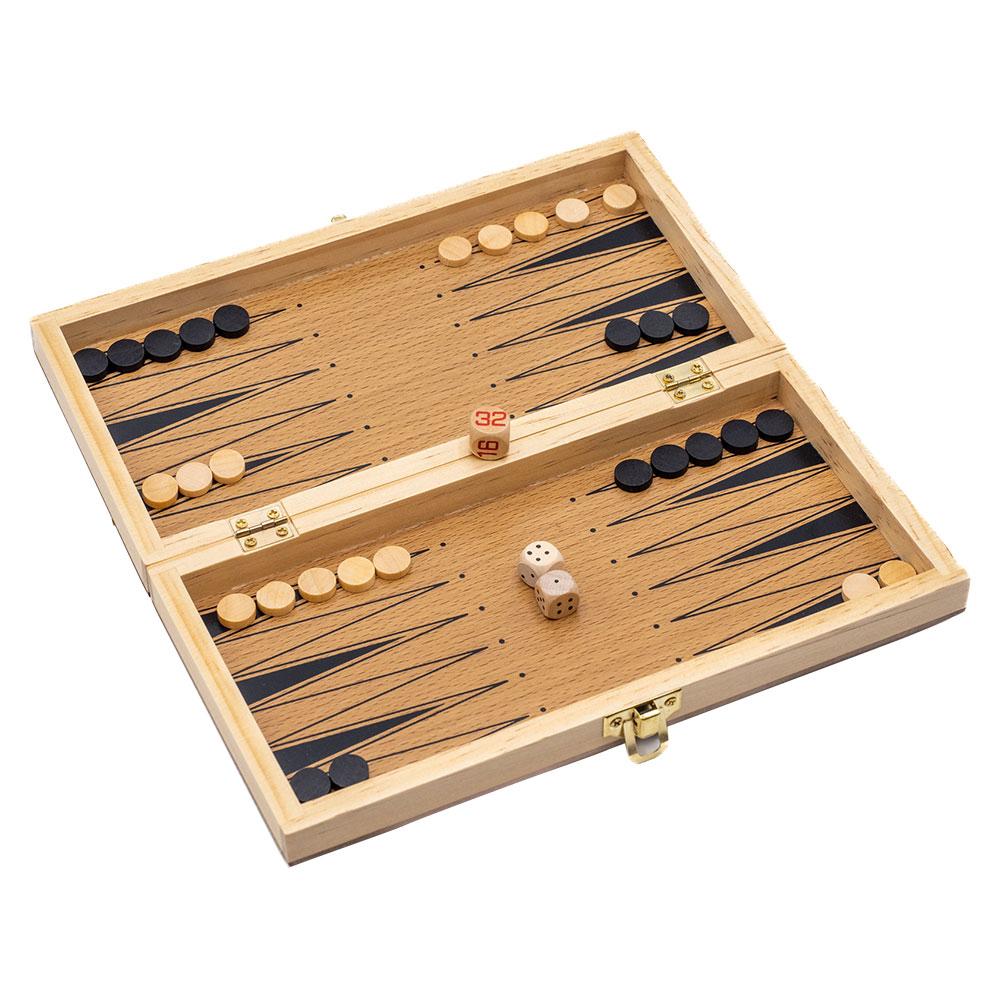 Xadrez Damas Backgammon FSC100% Aquamarine Games · Aquamarine