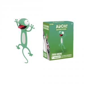 Marcapáginas 3D gecko Ziggy Gecko. AuchBookmark