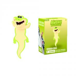 Marcapáginas 3D cocodrilo Snaggy Croc. AuchBookmark