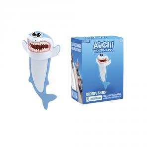 Marcapáginas 3D tiburón Chompy Shark. AuchBookmark