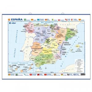 Mapa mural mini España