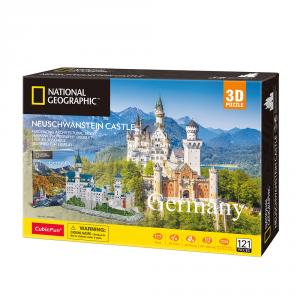 Puzzle 3D Castillo Neuschwastein 121pzas National Geographic