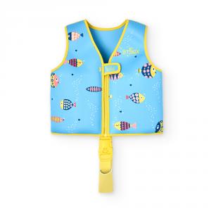 Chaleco flotador peces talla S 11-19 kg