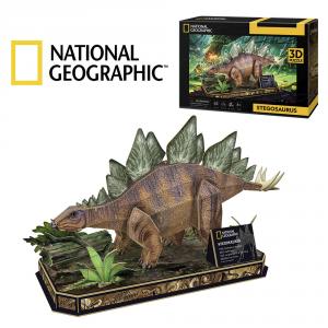 Puzzle 3D stegosaurus 52pzas National Geographic
