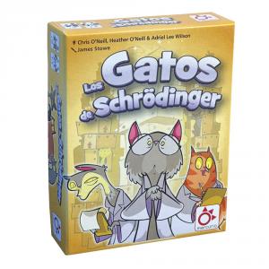 Juego de cartas Los gatos de Schrödinger