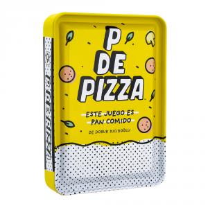Juego de viaje en lata P de Pizza