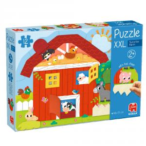 Puzzle 12 piezas XXL granja sorpresa