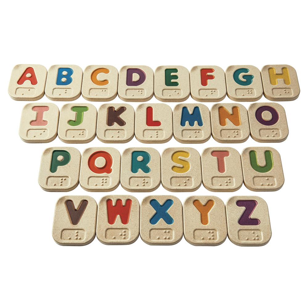 Fichas del Alfabeto de la A a la Z en braille