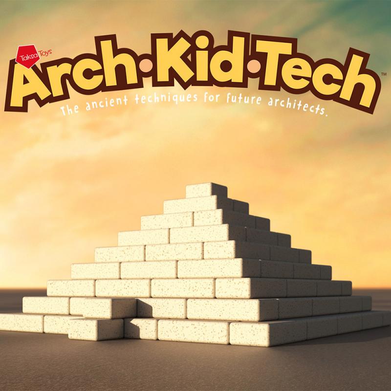 Construcción Arch Kid Tech pirámide egipcia