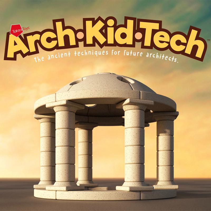 Construcción Arch Kid Tech domo griego