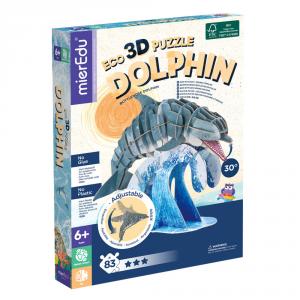 Puzzle eco 3D delfín