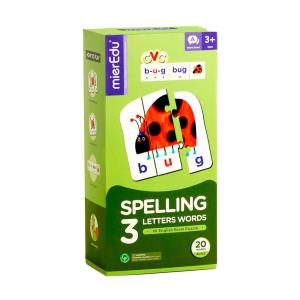 Spelling 3 letters words: juego para deletrear en inglés