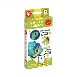 Peek a Boo Riddles for ages 4  tarjetas inglés