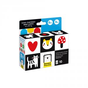 Tarjetas de alto contraste 0 a 3 meses