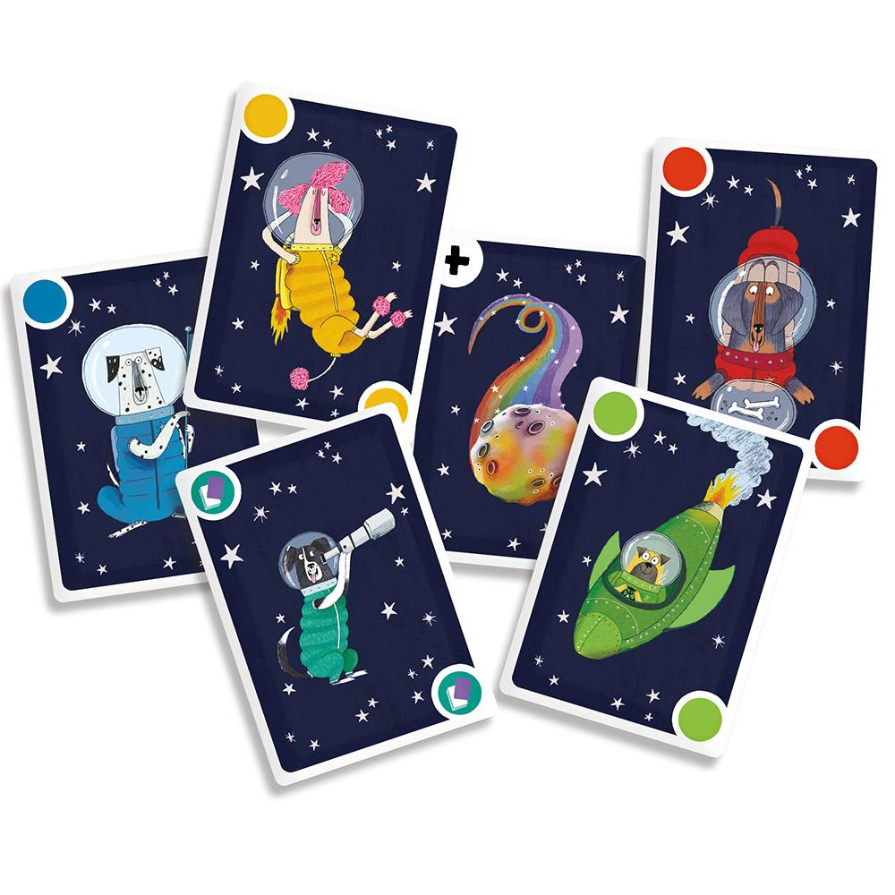 Juego de cartas Perros espaciales