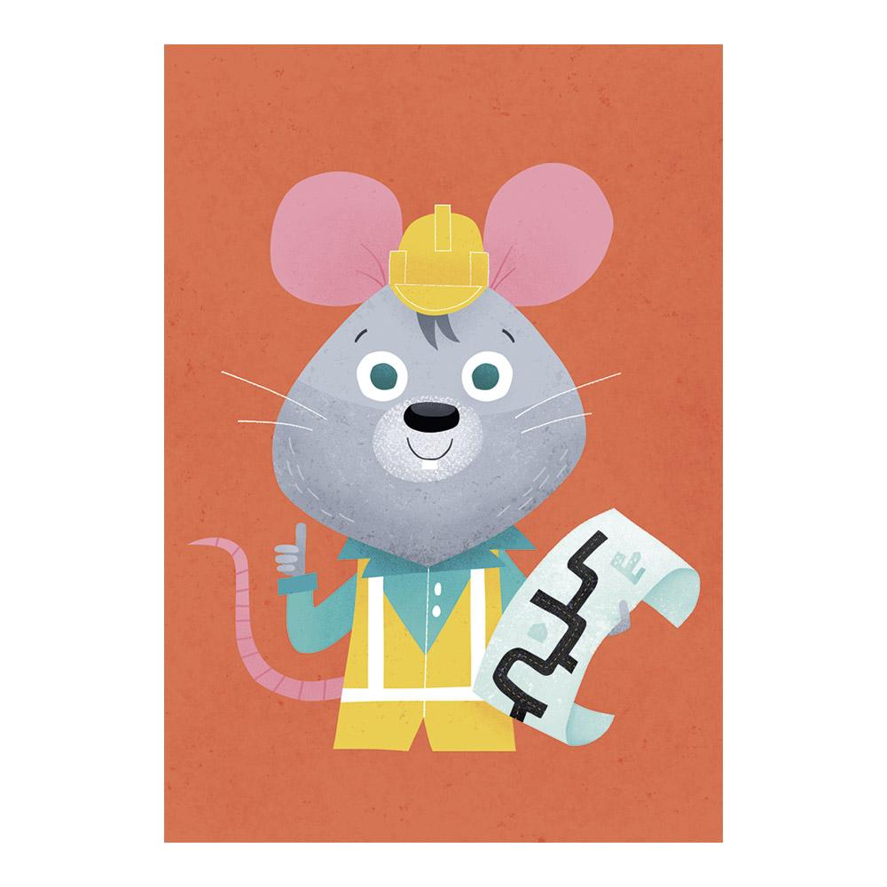 Juego de cartas Villa de los ratones