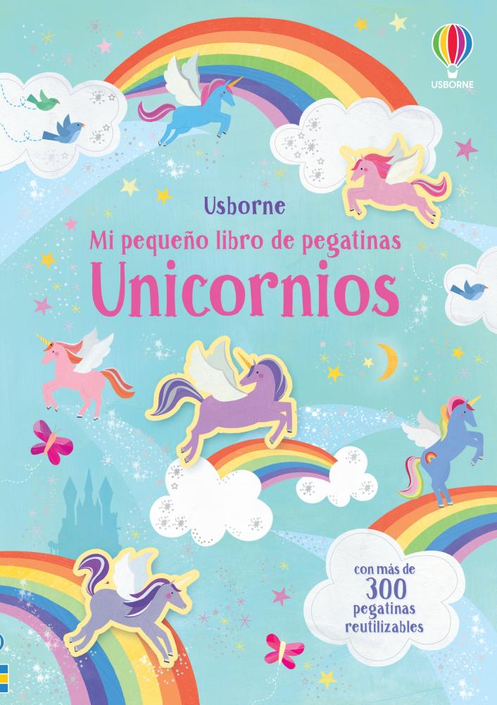 Mi pequeño libro de pegatinas. Unicornios.