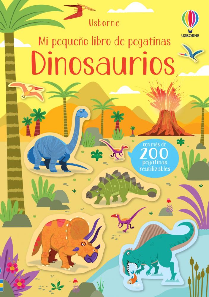 Mi pequeño libro de pegatinas: Dinosaurios