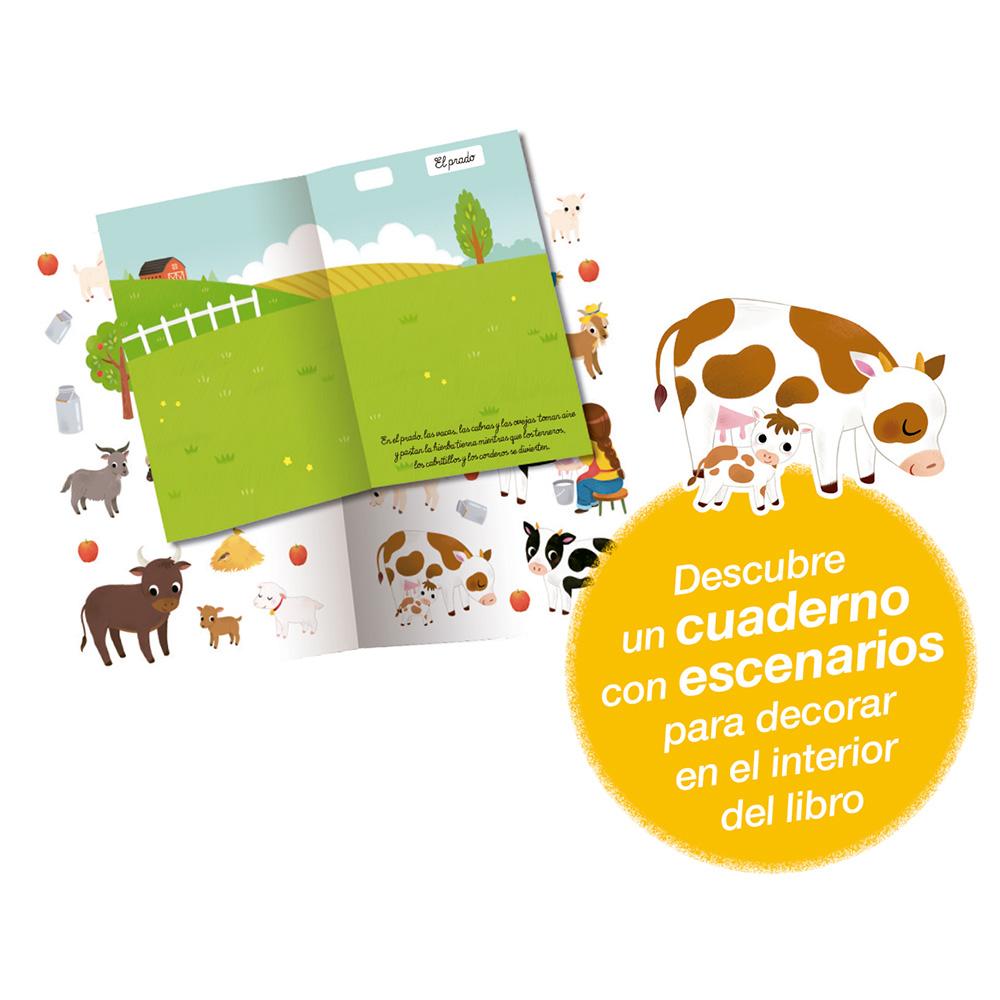 Pegatinas Reutilizables Para Niños, Mini Libro De Pegatinas