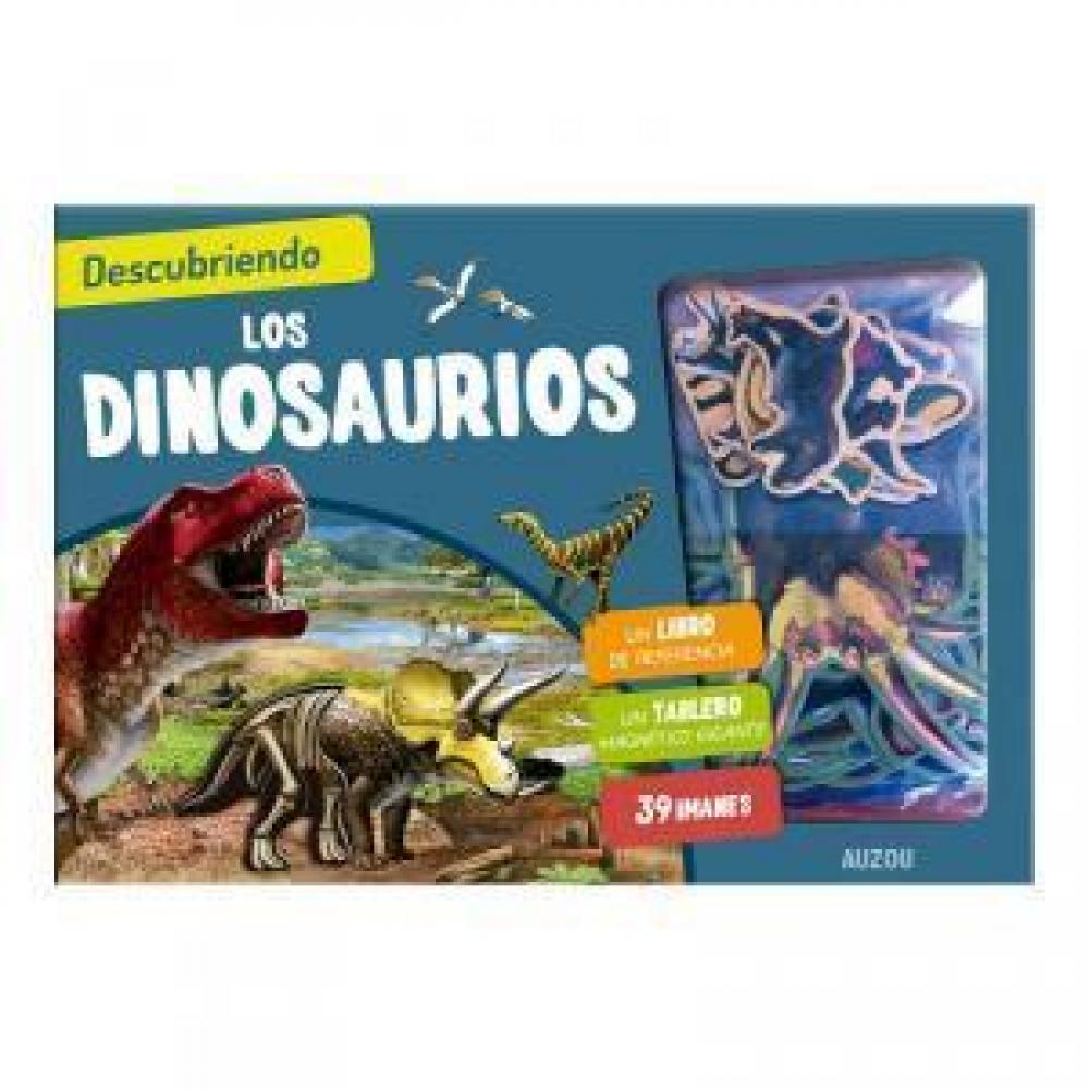 Descubriendo los dinosaurios. Tablero magnético :: . :: Auzou Editions  EspaÑa :: Libros :: Dideco