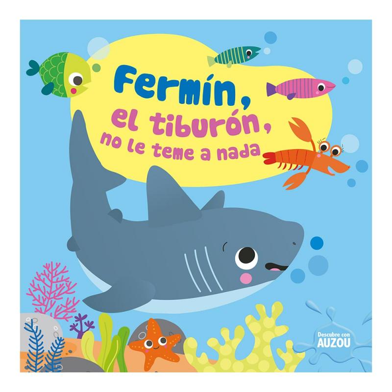 Libro baño: Fermín el tiburón no le teme a nada