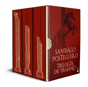 Estuche Trilogía de Trajano. Edición especial con cantos decorados