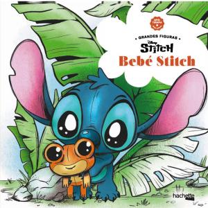 Arteterapia, dibujos antiestrés. Grandes figuras: Bebé Stitch