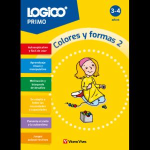LOGICO Primo: Colores y formas 2 (3-4 años)