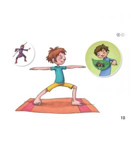 Yogashibai versión francés: Fait du yoga avec ton Kamishibai