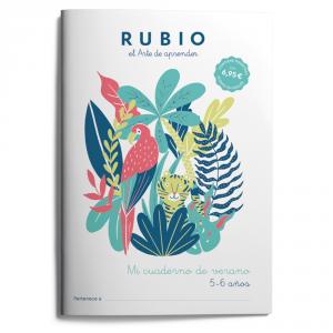 Mi cuaderno de verano Rubio 5-6 años