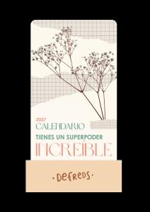 Calendario mesa de tarjetas 2027 - Defreds