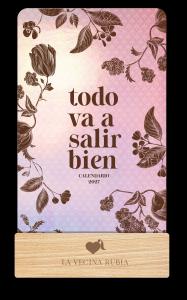 Calendario mesa de tarjetas 2027 - La Vecina Rubia