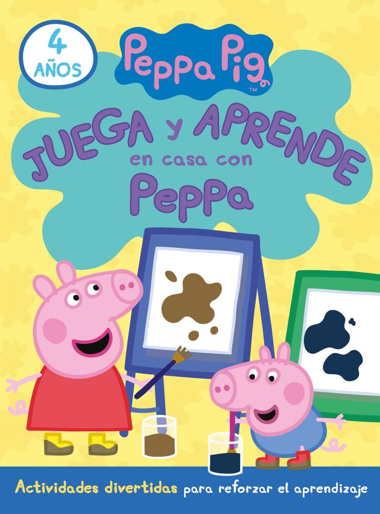Peppa Pig. Cuaderno de actividades - Juega y aprende en casa con Peppa (4 años)