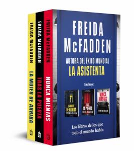 Pack Freida McFadden (contiene: La mujer de arriba | Tras la puerta | Nunca mien
