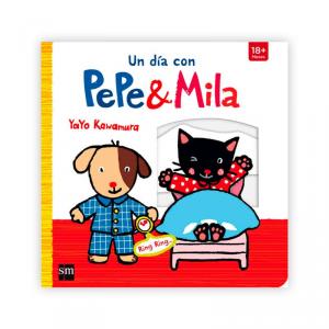 Pepe y Mila, juegan al escondite.