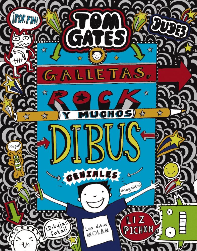 Tom Gates 14 Galletas, rock y muchos dibus geniales