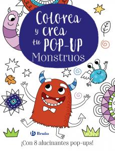 Colorea y crea tu pop-up: Monstruos