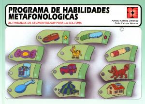 PROGRAMA DE HABILIDADES METAFONOLOGICAS