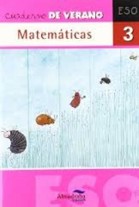 Cuaderno de verano matemáticas 3º eso