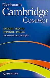 Diccionario Bilingue Cambridge Spanish English Paperback