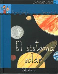 Queremos saber 2: El Sistema Solar. Salvatella