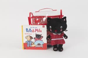 Pack con muñeco Mila: Un día con Pepe y Mila
