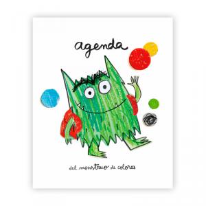 Agenda Monstruo de los colores va al cole