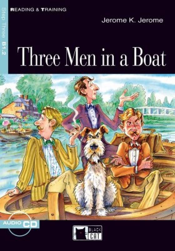 Three men in a boat.
